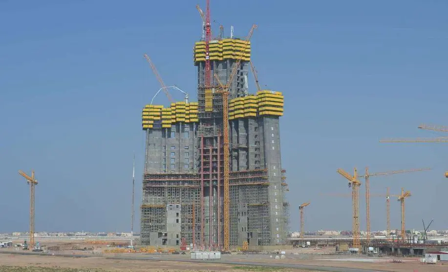 Aspecto de Jeddah Tower el año pasado.