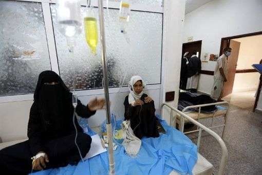 En la imagen de EFE una sala hospitalaria en Yemen.