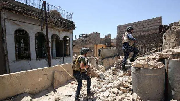 Fuerzas iraquíes en Mosul. (AFP)