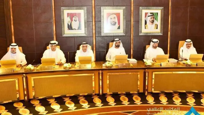 Reunión del Consejo de Ministros de Emiratos Árabes Unidos.