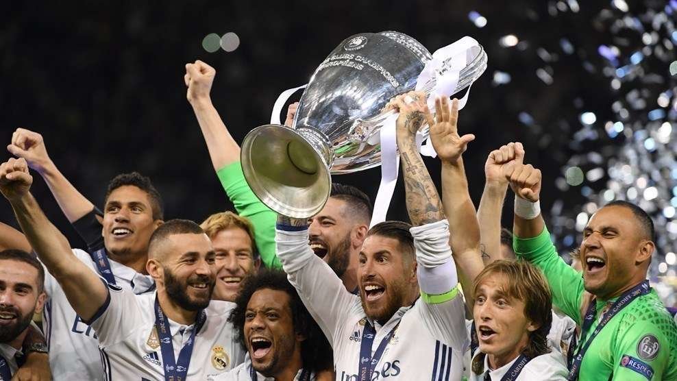 El Real Madrid ganador de la Champions 2017.