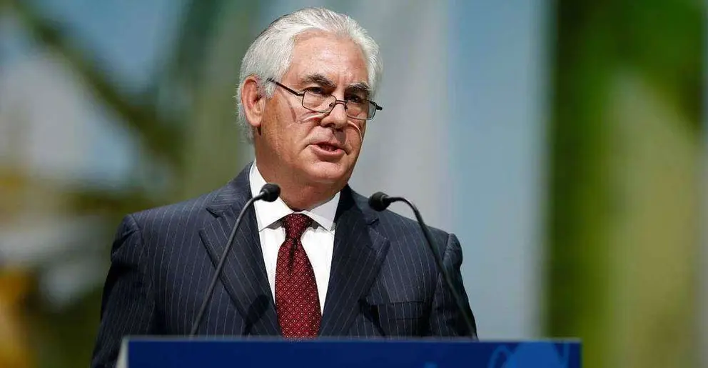 Rex Tillerson, secretario de Estado de EEUU.