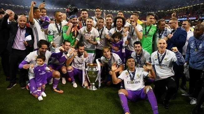 El Real Madrid ganador de la Champions 2017.