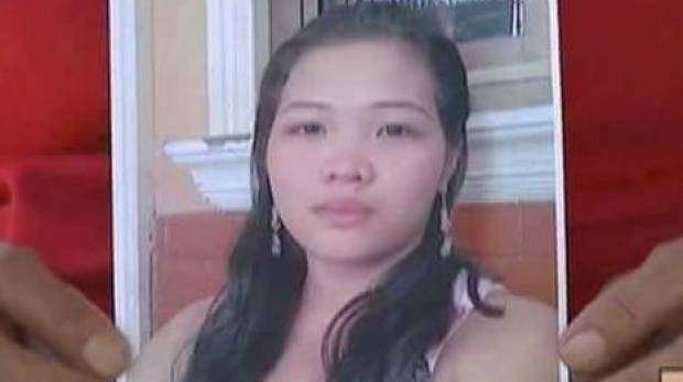 La joven filipina se encontraba en el corredor de la muerte.