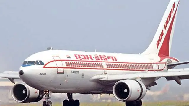 Un avión de la aerolínea Air India.