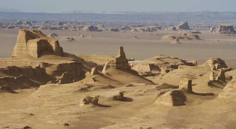 El desierto de Lut en Irán.