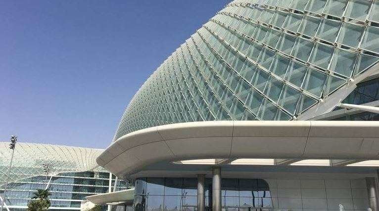 Una imagen del hotel Yas Viceroy de Abu Dhabi.