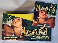 Publicidad de pastillas 'Macho Man' en internet.