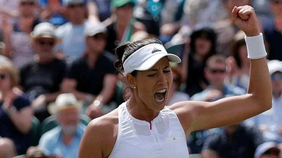 Garbiñe Muguruza, campeona de Wimbledon.