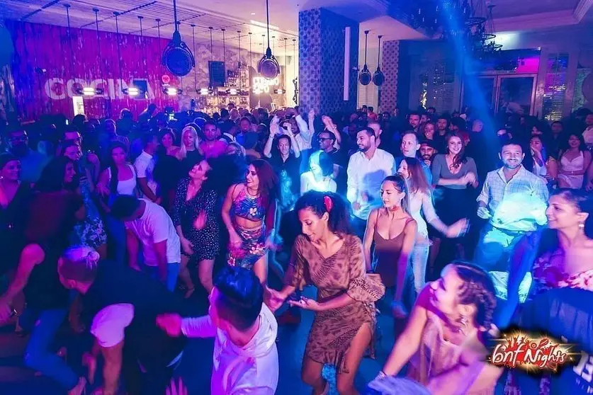 'bnf Nights' ha cargado del mejor ambiente a Cubanolito en Dubai. (bnf Nights)