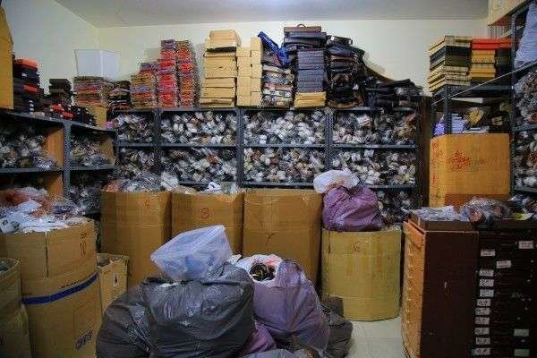 Un apartamento en Abu Dhabi con  productos falsificados. (Fuente externa)