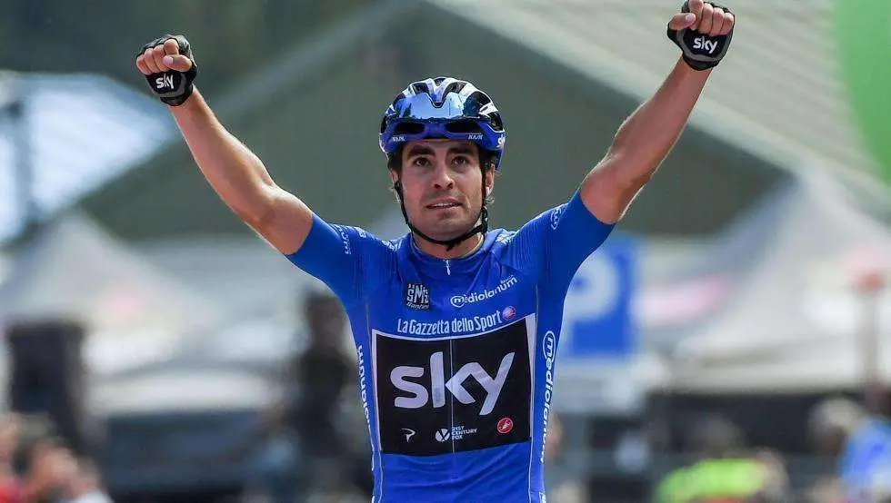 Mikel Landa es ciclista del equipo Sky.