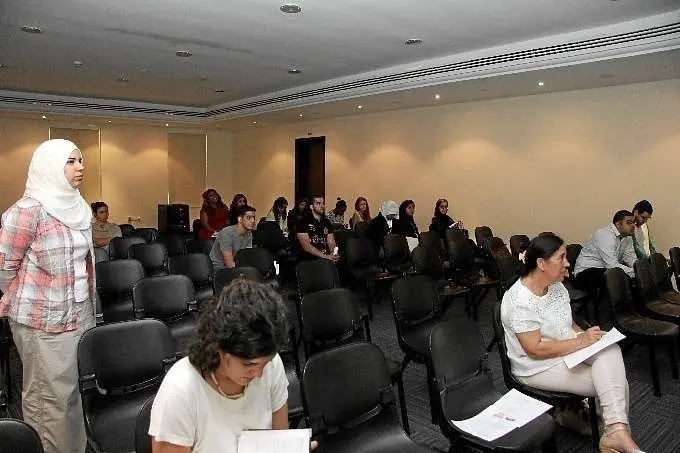 Aula en una universidad de Dubai. (EC)