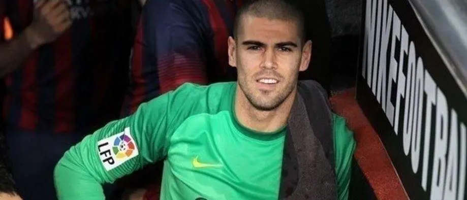 El exportero del F.C. Barcelona, Víctor Valdés.