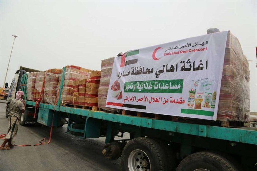 Alimentos de EAU para el pueblo de Yemen. (WAM)