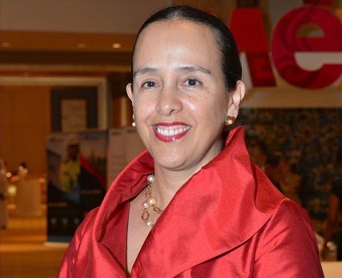 Francisca Méndez, embajadora de México en Emiratos Árabes. (Manaf K. Abbas)