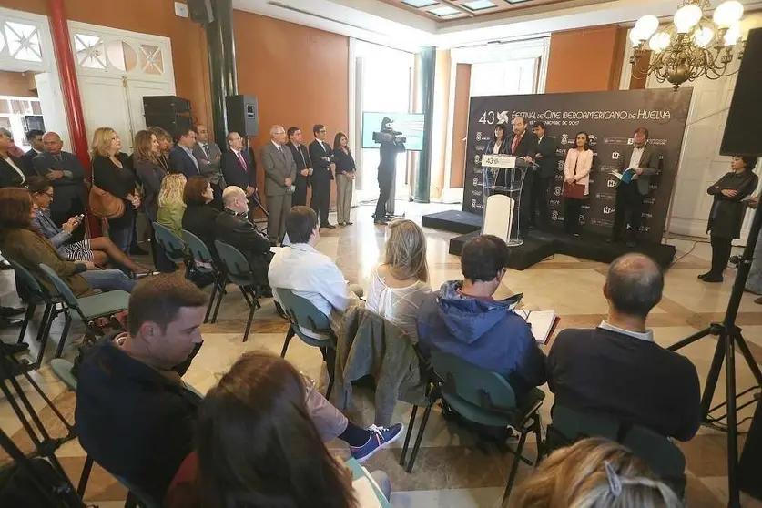 Presentación de la 43 edición del Festival de Cine Iberoamericano. (Cedida)