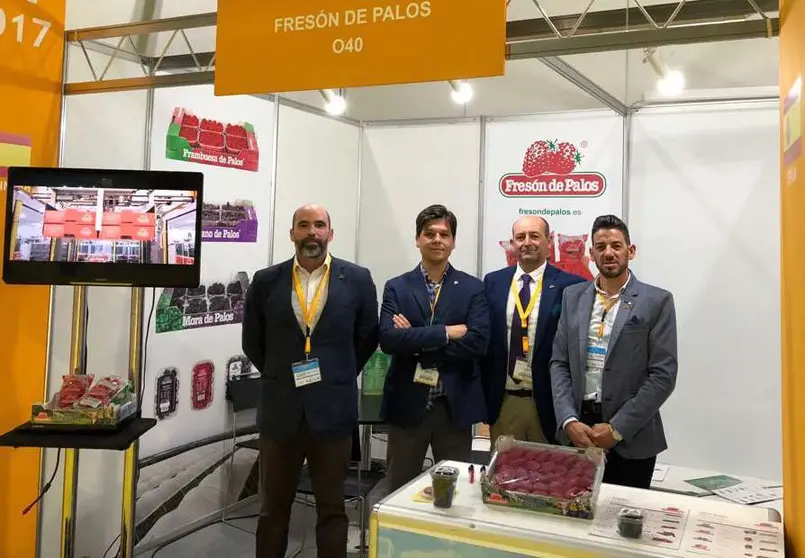 Stand de Fresón de Palos en WOP Dubai. (Cedida)