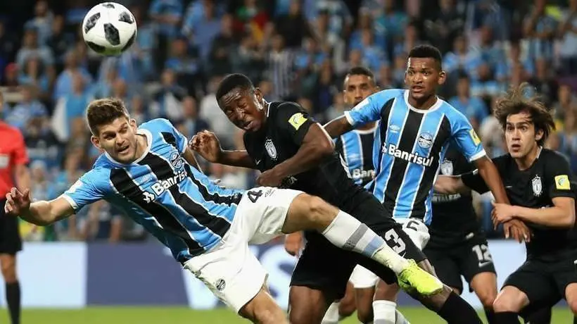 Encuentro entre Gremio y Pachuca en el Mundial de Clubes. (fifa.com)