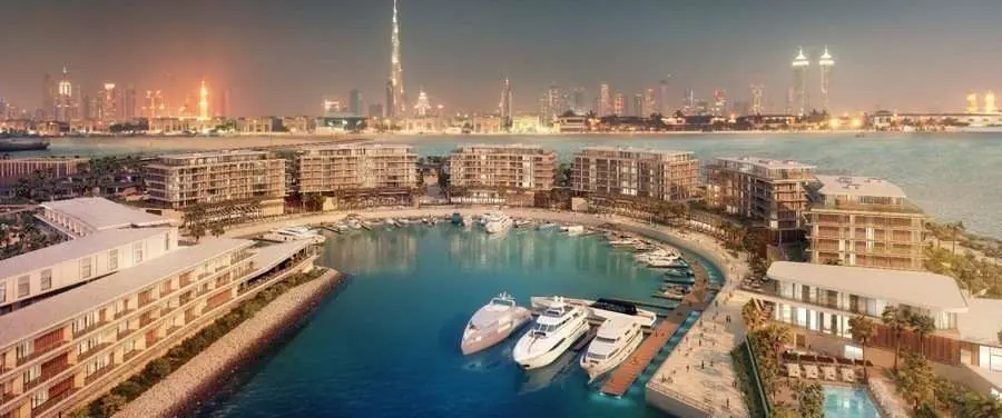 El hotel Bulgari cuenta con excelentes vistas de Dubai.