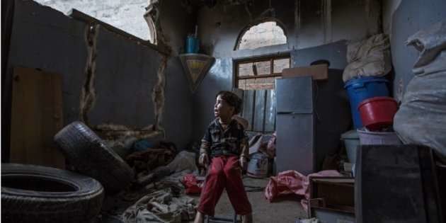 Un niño en Yemen.