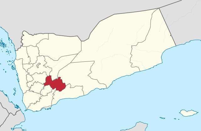 Localización de la Gobernación de Al Bayda, en Yemen. (TUBS)