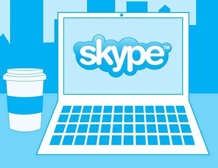 La aplicación Skype.