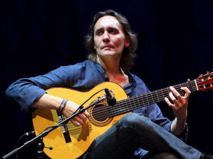 El guitarrista español Vicente Amigo durante un concierto. (Vicente Amigo Oficial, Facebook)