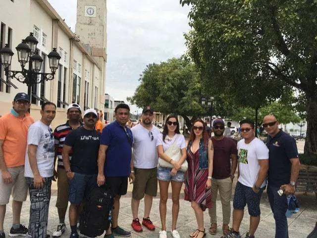 Los operadores de Emiratos visitaron diferentes lugares de la República Dominicana.