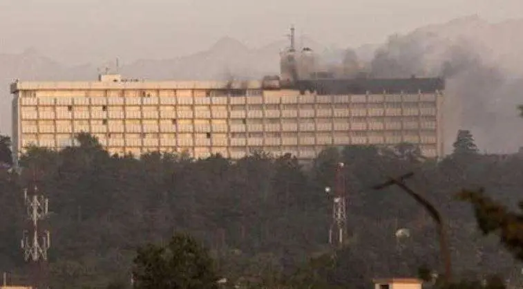 Hotel Intercontinal en Kabul, capital de Afganistán