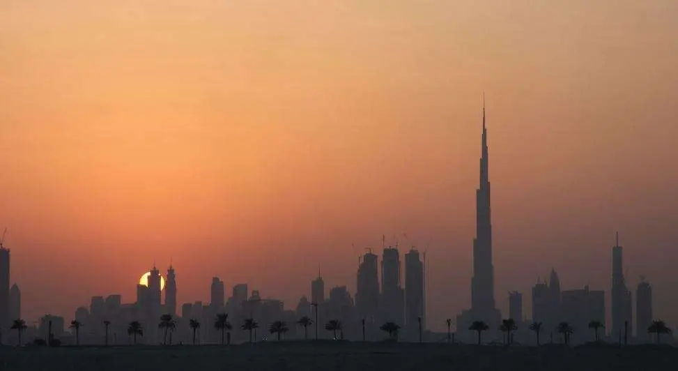 Atardecer en Dubai. (EL CORREO)