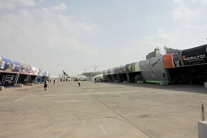 Perspectiva general del Aeropuerto de Al Bateen en Abu Dhabi. (EL CORREO)