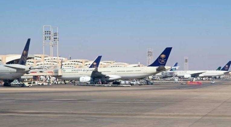 Una imagen del Aeropuerto Internacional de Riad, capital de Arabia Saudita. (Fuente externa)