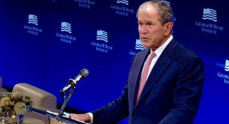 El expresidente de Estados Unidos George W. Bush.