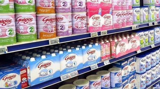 En la imagen de EFE, productos infantiles de la marca Lactalis.