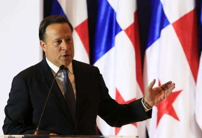 Juan Carlos Varela, presidente de Panamá.