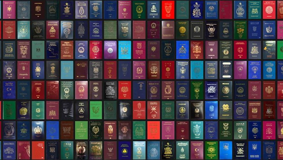 Pasaportes del mundo.