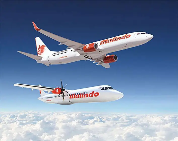 Aeronaves de Malindo Air.