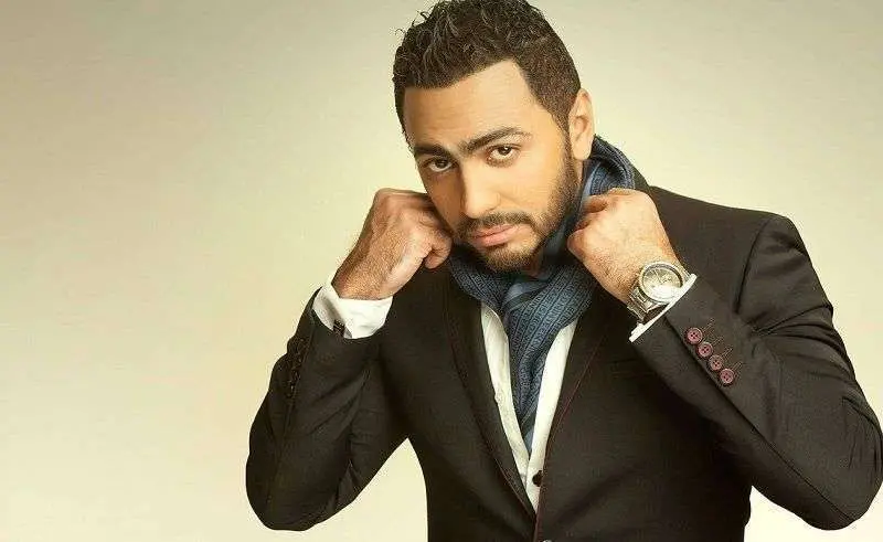 El cantante egipcio Tamer Hosny.