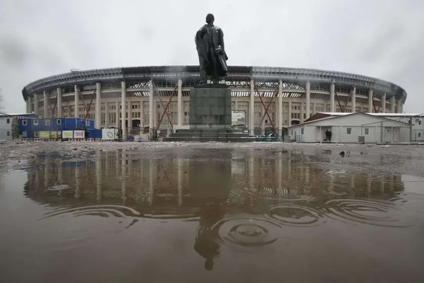 El estadio Luzhnikí de Moscú.