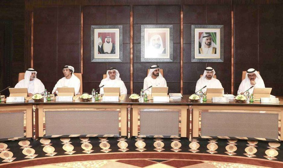 Reunión del Gabiente de Emiratos Árabes Unidos. (WAM)