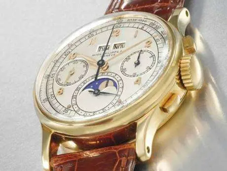 El reloj Patek Philippe subastado en Dubai.