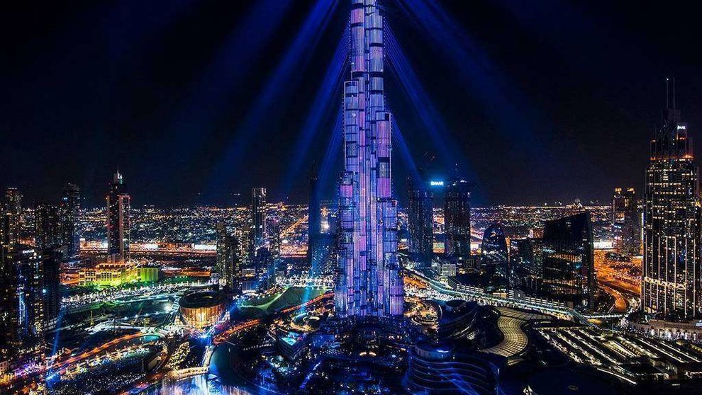 El Burj Khalifa de Dubai, el edificio más alto del mundo.