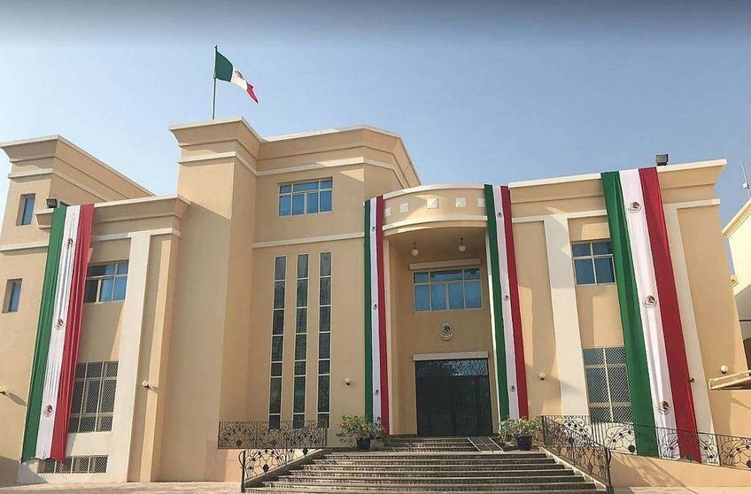 Sede la Embajada de México en Abu Dhabi. (Carlos Alberto NB / Google Maps)
