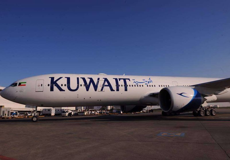 Un avión de Kuwait Airways.