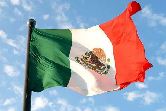 Bandera de México.