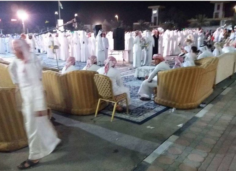 Imagen de una boda tradicional en EAU. (EL CORREO)