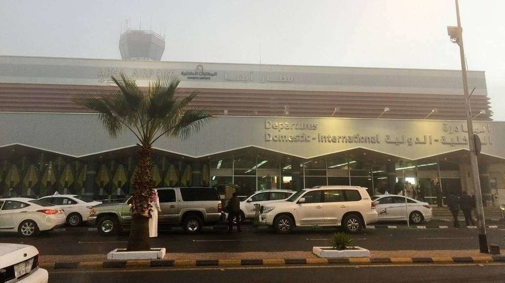 El aeropuerto de Abha, al sur de Arabia Saudita.