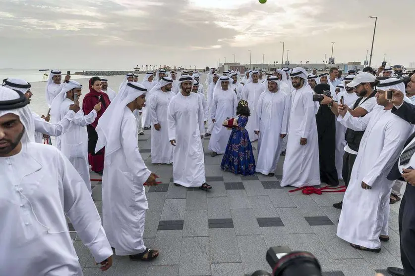 Una imagen de Hudayriat Island, la nueva playa de Abu Dhabi.