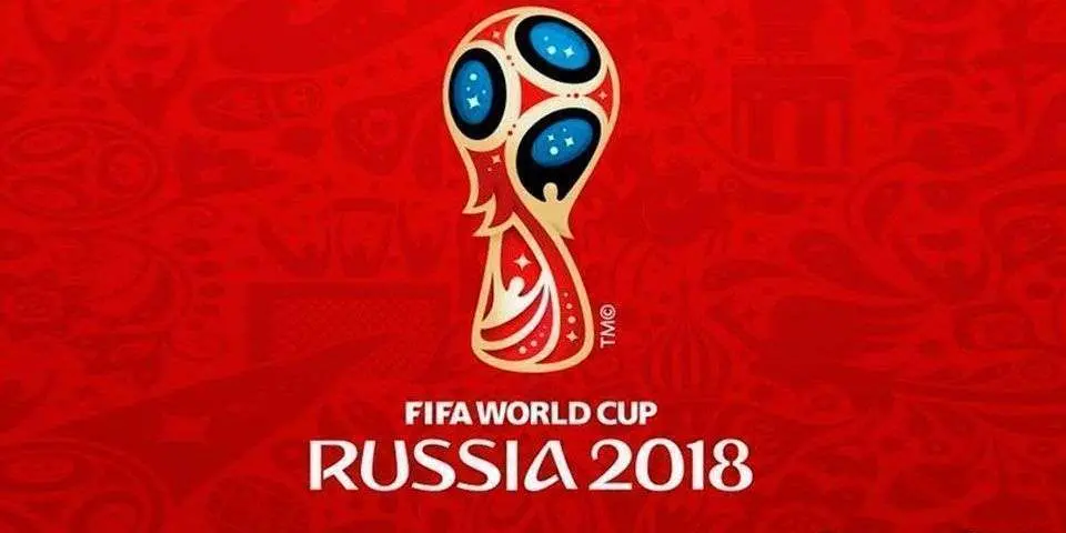 Cartel anunciador de la Copa Mundial de Fútbol de Rusia 2018.